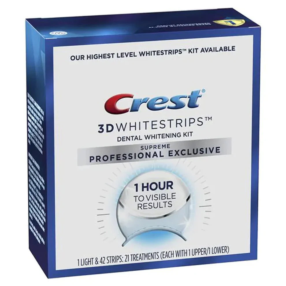 Crest 3D Supreme Whitening Strips Professional Exclusive